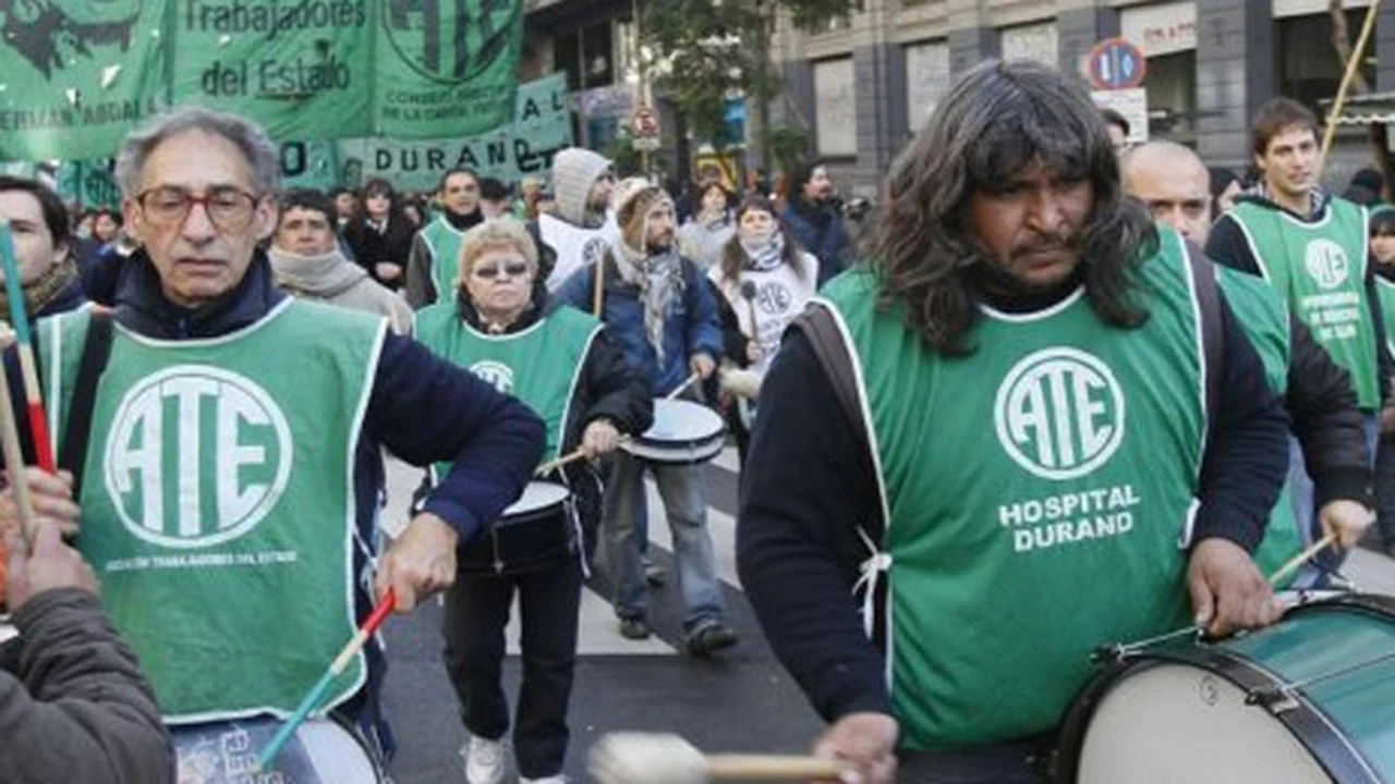 Estatales ya preparan su jornada nacional de protesta contra el gobierno de Javier Milei