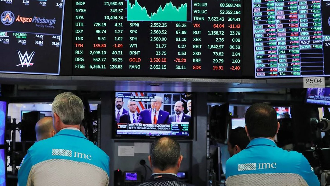 Por temores globales, acciones argentinas cayeron hasta 8% en Wall Street