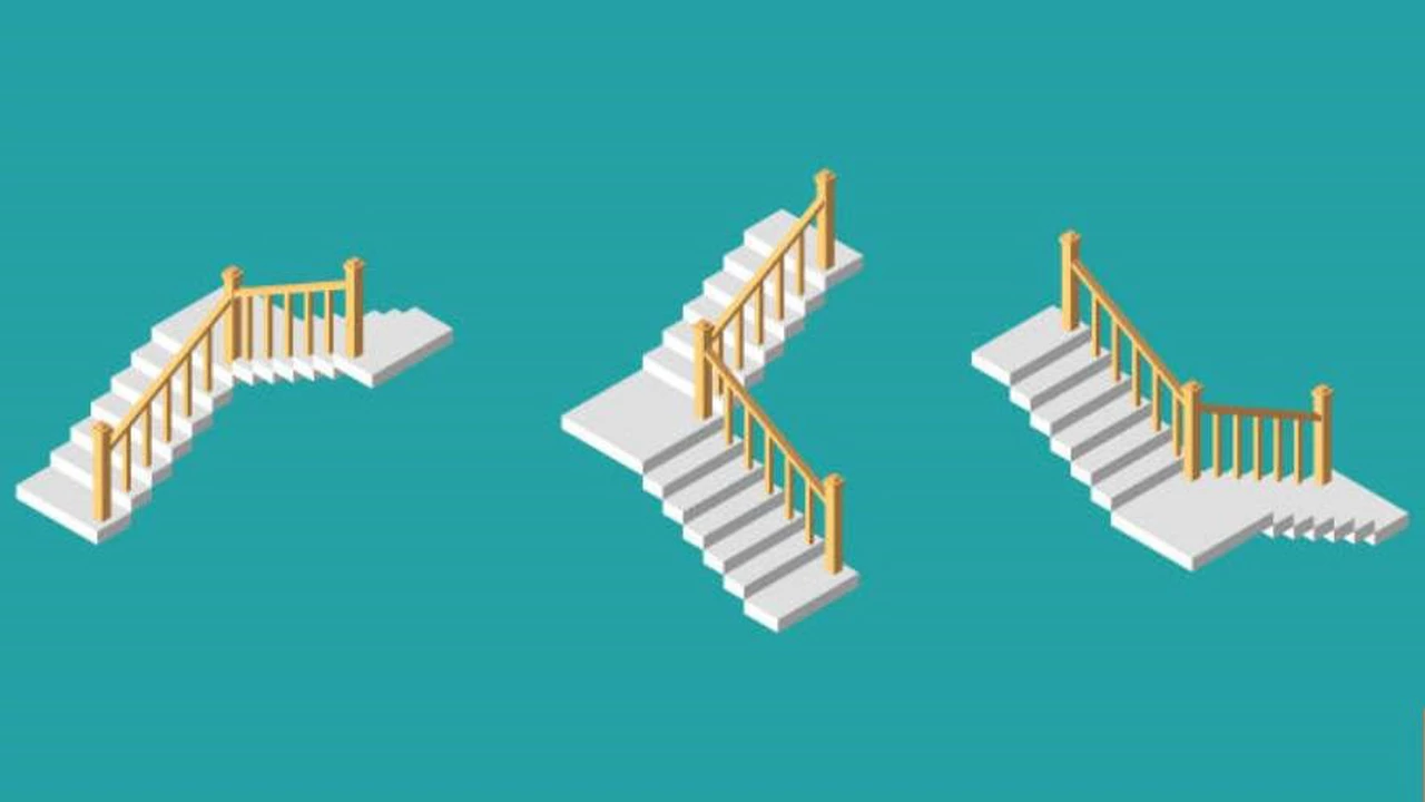 Test: la escalera que elijas te muestra qué camino debés seguir en la vida