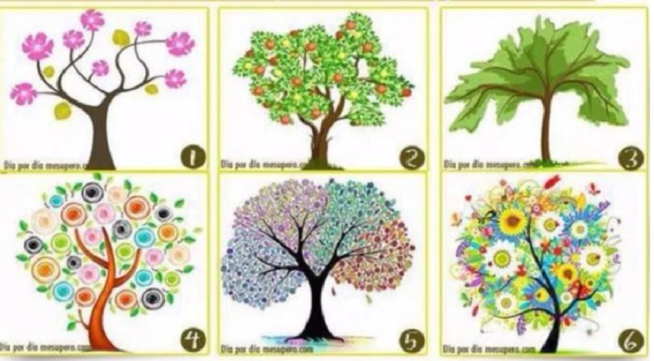 Según el árbol que elijas, es tu personalidad