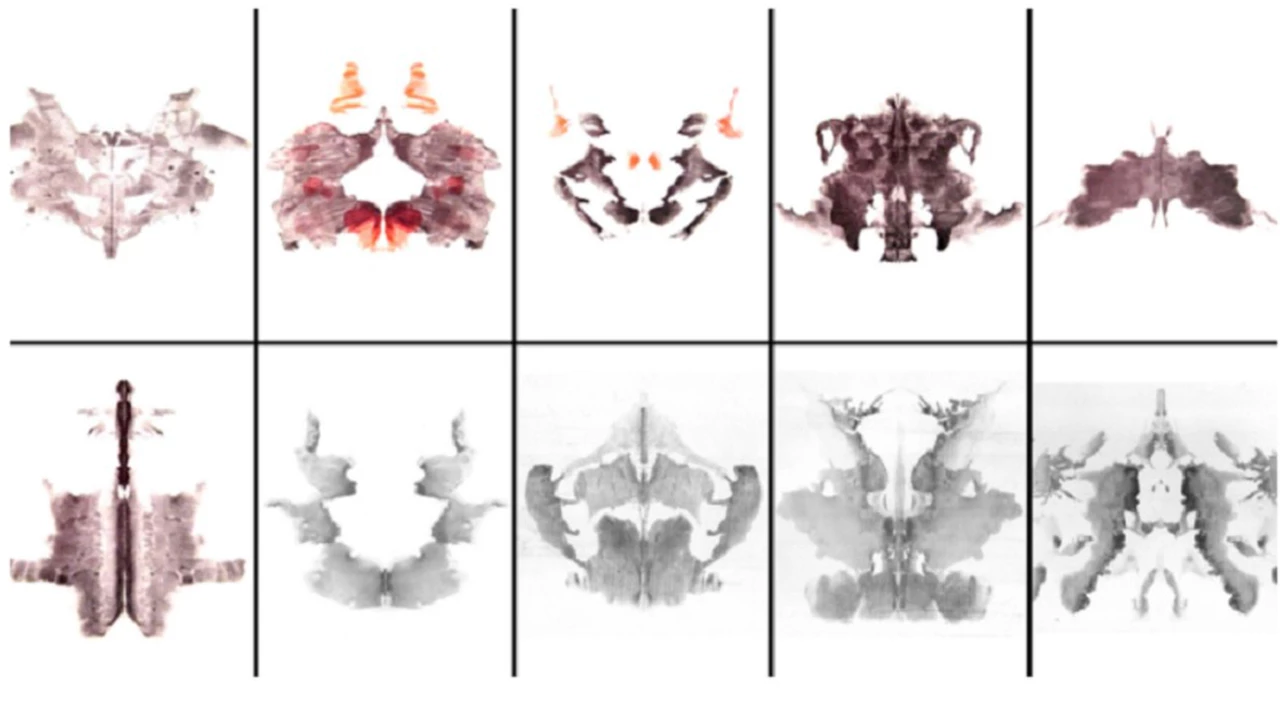 Elige una imagen y descubre tu personalidad según el test de Rorschach