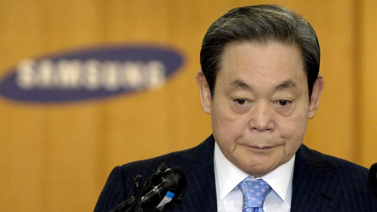 Murió Lee-Kun Hee, presidente de Samsung y el hombre más rico de Corea del Sur