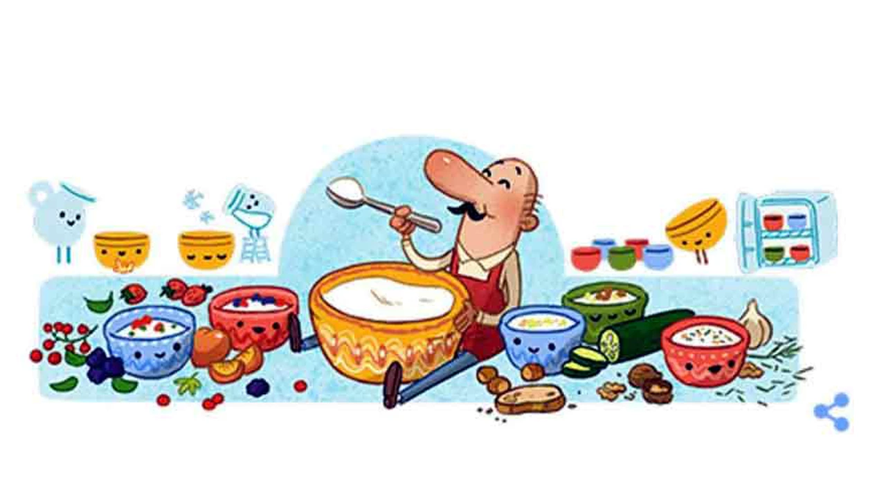Google homenajea con un "doodle" al creador de uno de los alimentos más populares