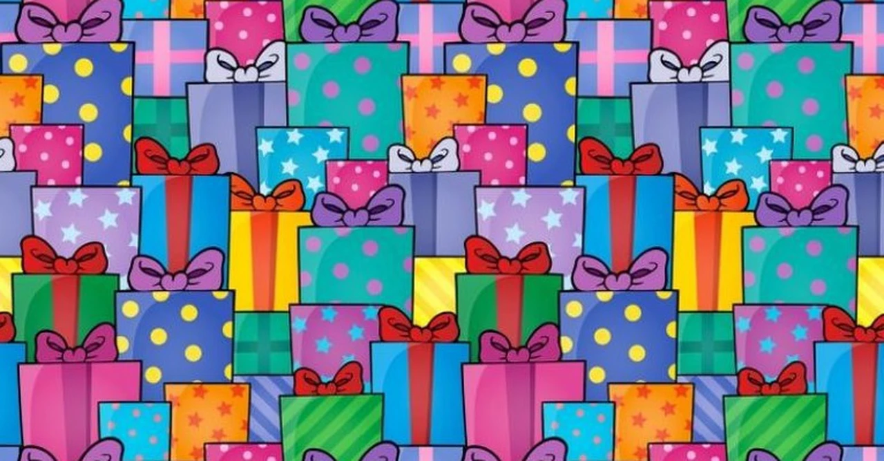 Reto viral: ¿podés encontrar el caramelo oculto entre miles de regalos?