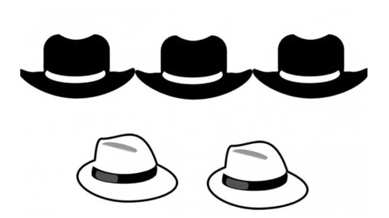 Un reto para desafiarte: ¿cuál es el color del sombrero?