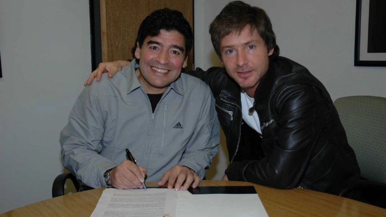 Maradona hizo que Magnetto y Clarín le paguen un contrato por adelantado y en efectivo