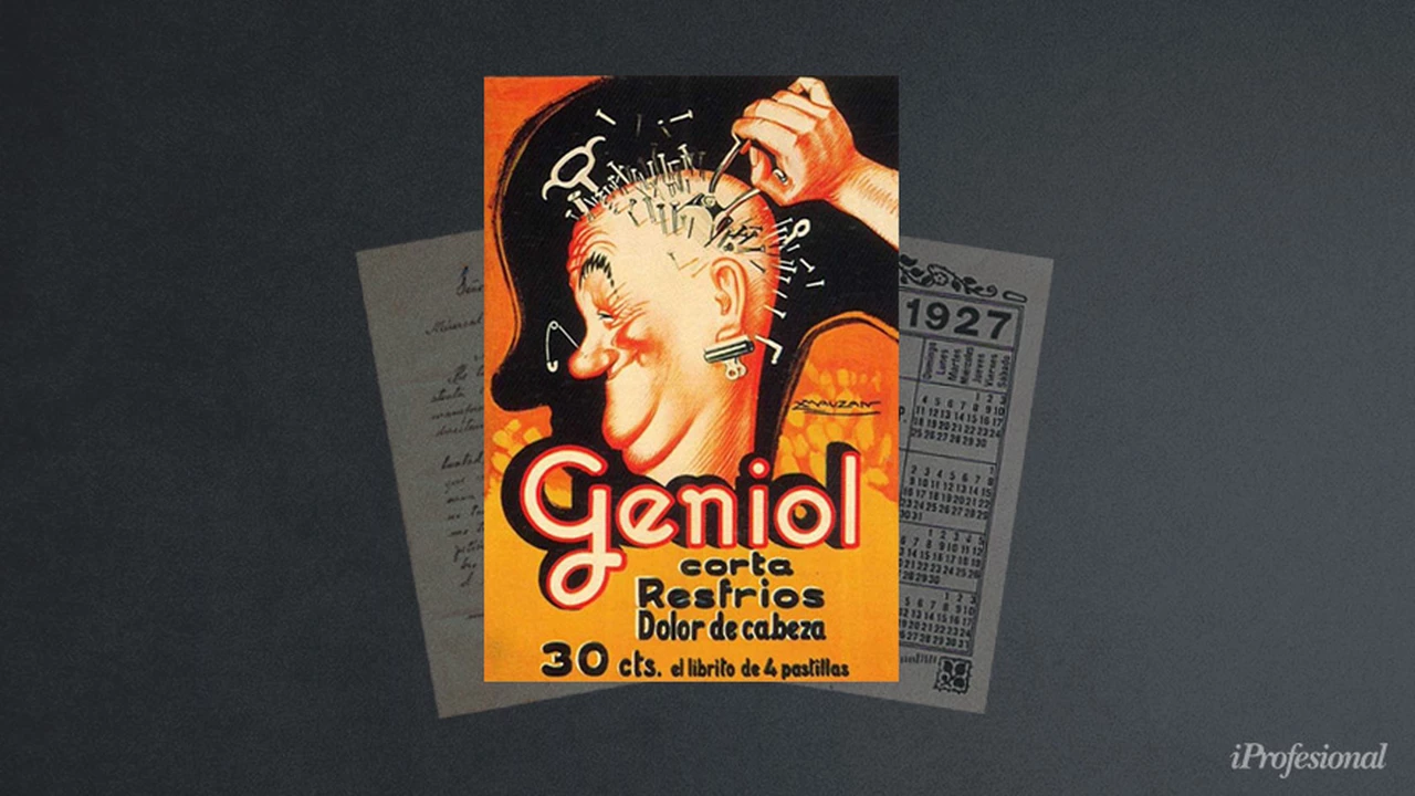 El curioso origen de Geniol y de la inolvidable publicidad de la cabeza con clavos | Por Daniel Balmaceda