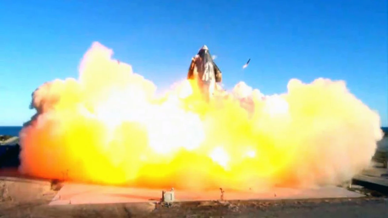 Video: así explotó el Starship de Elon Musk, el prototipo de cohete para ir a Marte