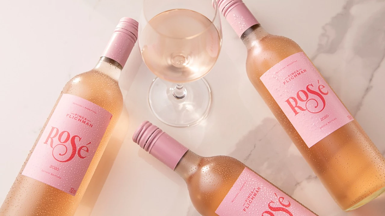 Finca Flichman lanza un vino rosado moderno y súper original: descubrilo