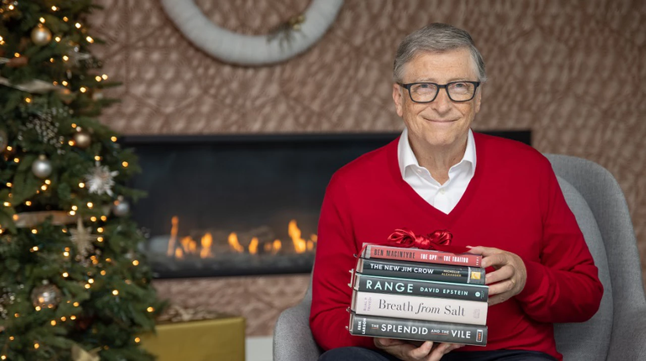 Bill Gates recomienda "5 libros para un pésimo 2020"
