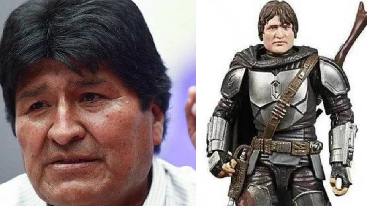 Nuevo juguete de Star Wars es igual a Evo Morales y estallaron las redes