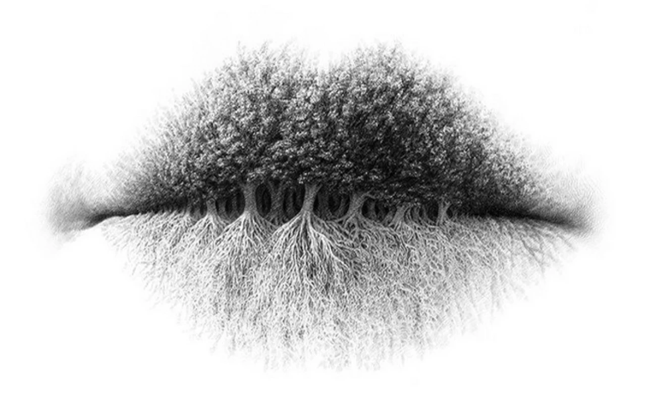 ¿Labios, árboles o raíces? Lo primero que veas revela aspectos profundos de tu personalidad