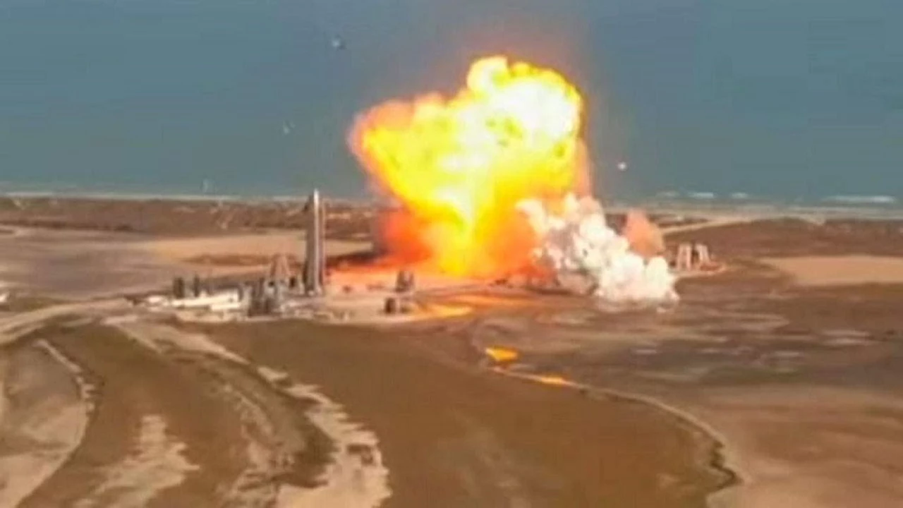 Impresionante video: así explotó el cohete SpaceX Starship SN9 lanzado por Elon Musk