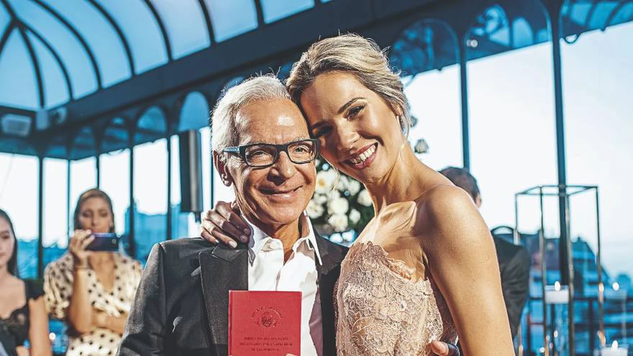 Eduardo Costantini y su esposa Elina Fernández quieren tener un hijo juntos: así lo reveló la joven modelo