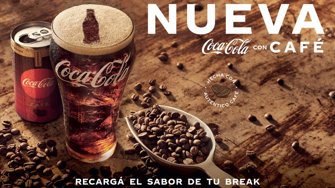 La nueva Coca-Cola con Café llegó a la Argentina: un sabor que despierta los sentidos