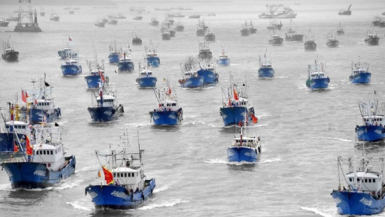 Flota china: polémica por pedido para crear "hub" que atienda buques que depredan en el Sur