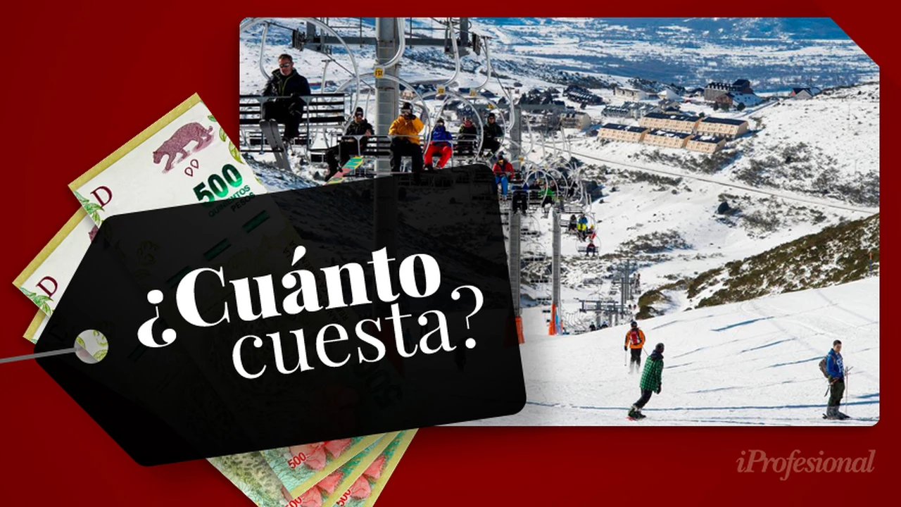 ¿Cuánto costará ir a esquiar este invierno?: precios de pasajes, hotel y pases de montaña