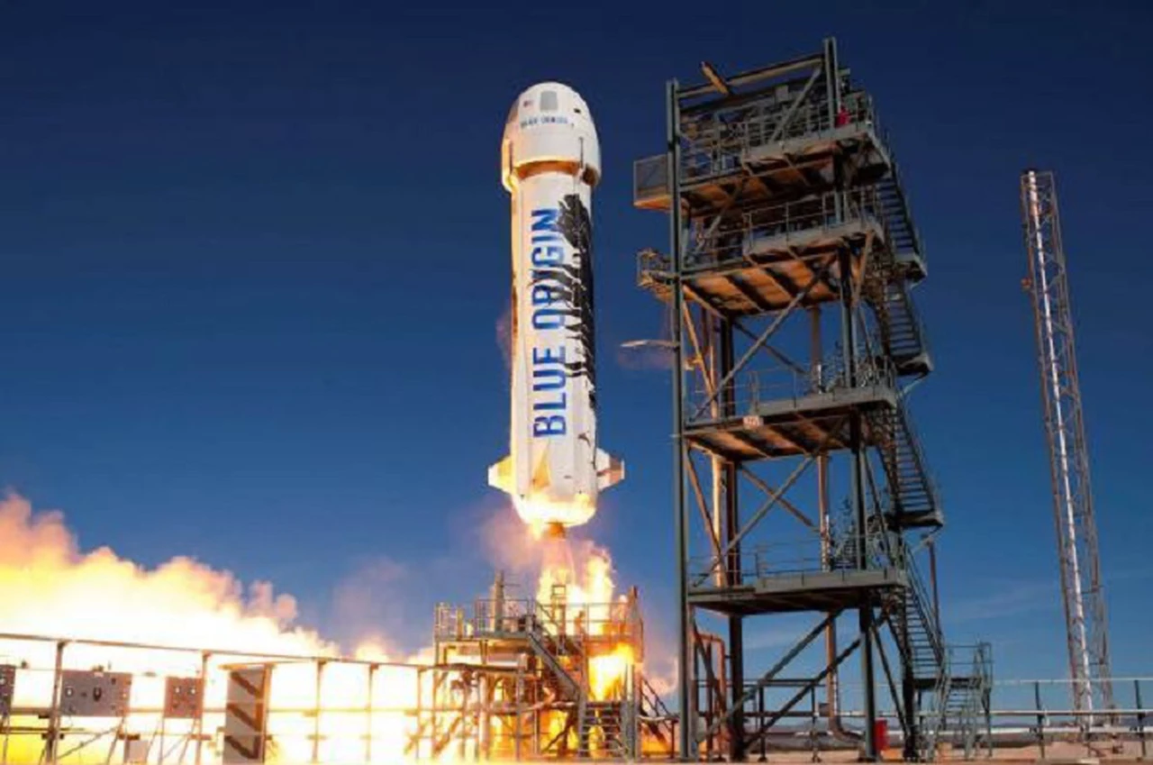 Cuánto saldrá ser turista espacial en el primer vuelo de Blue Origin