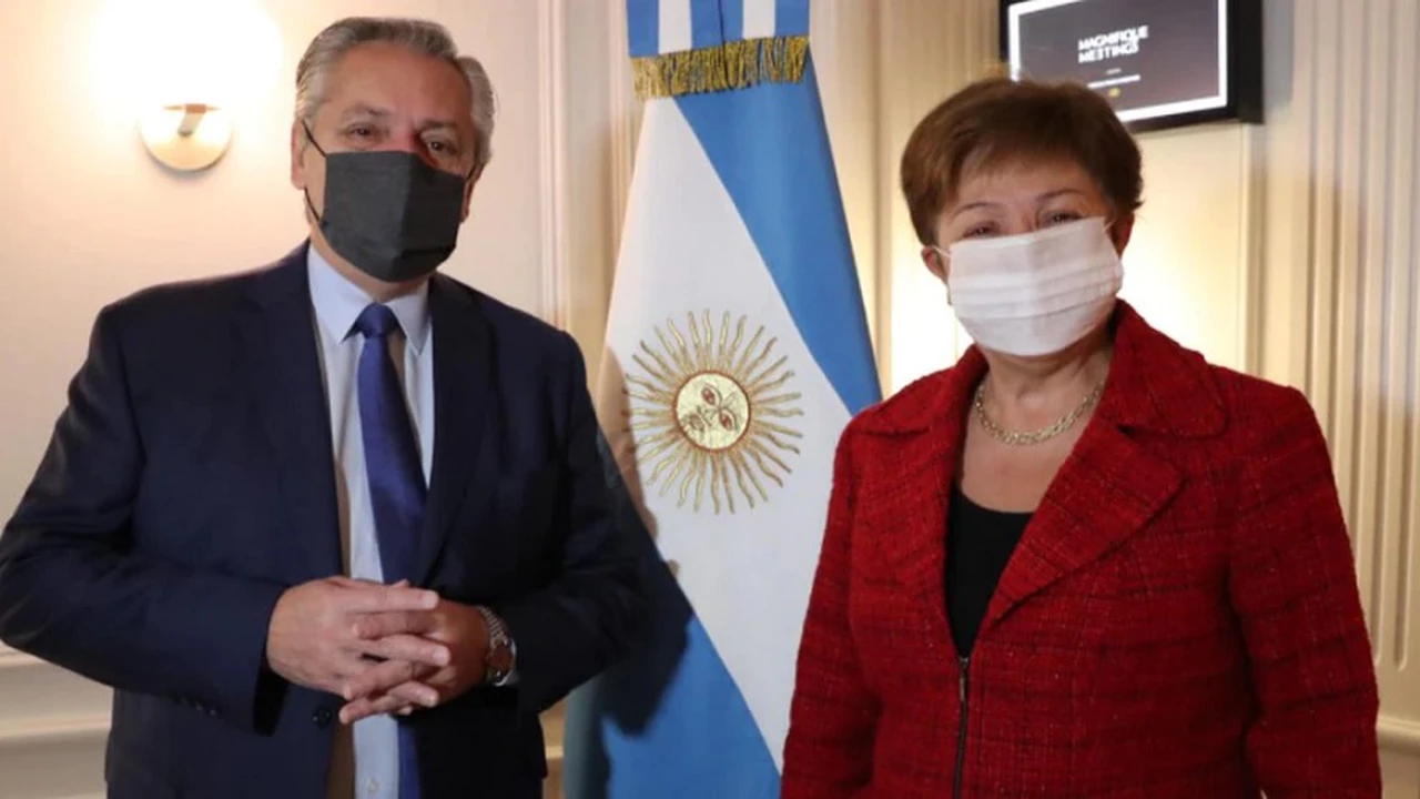 Alberto Fernández se reunió con Kristalina Georgieva : "Es muy consciente de la situación que vive Argentina"
