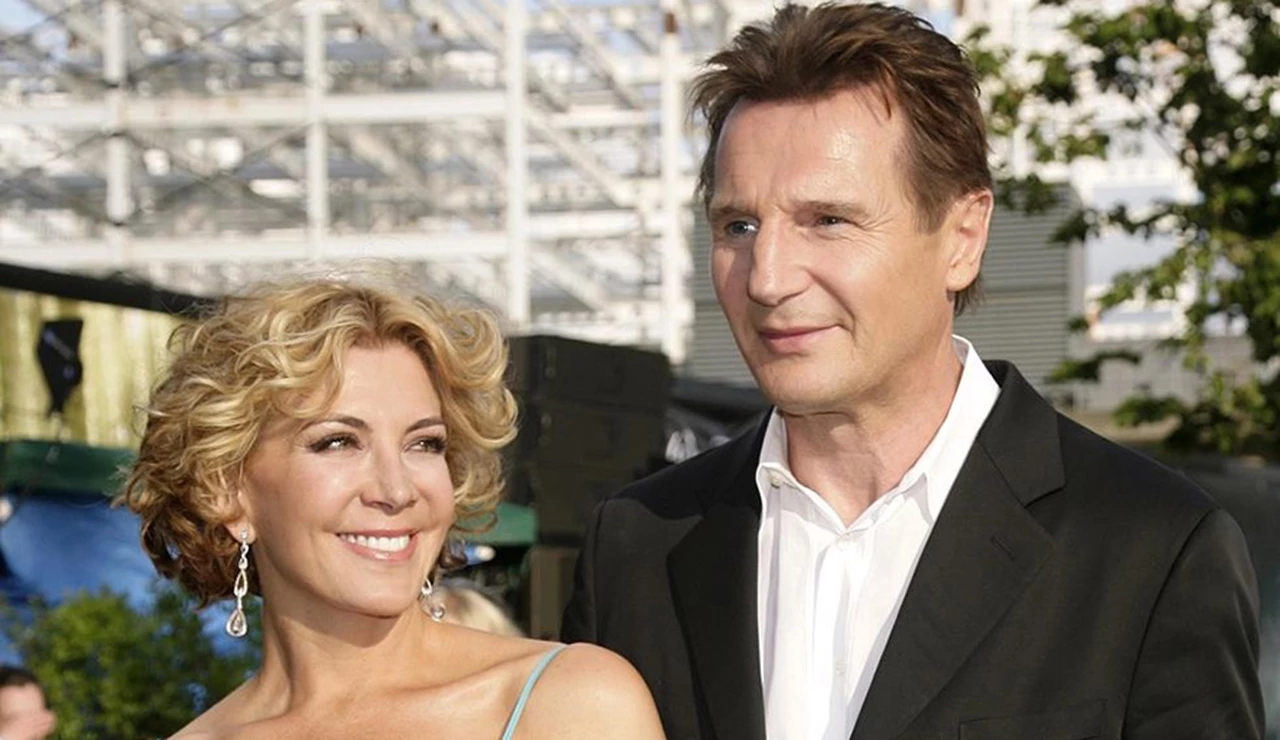 Liam Neeson: el viudo que rinde homenaje a su esposa en cada película desde hace 13 años