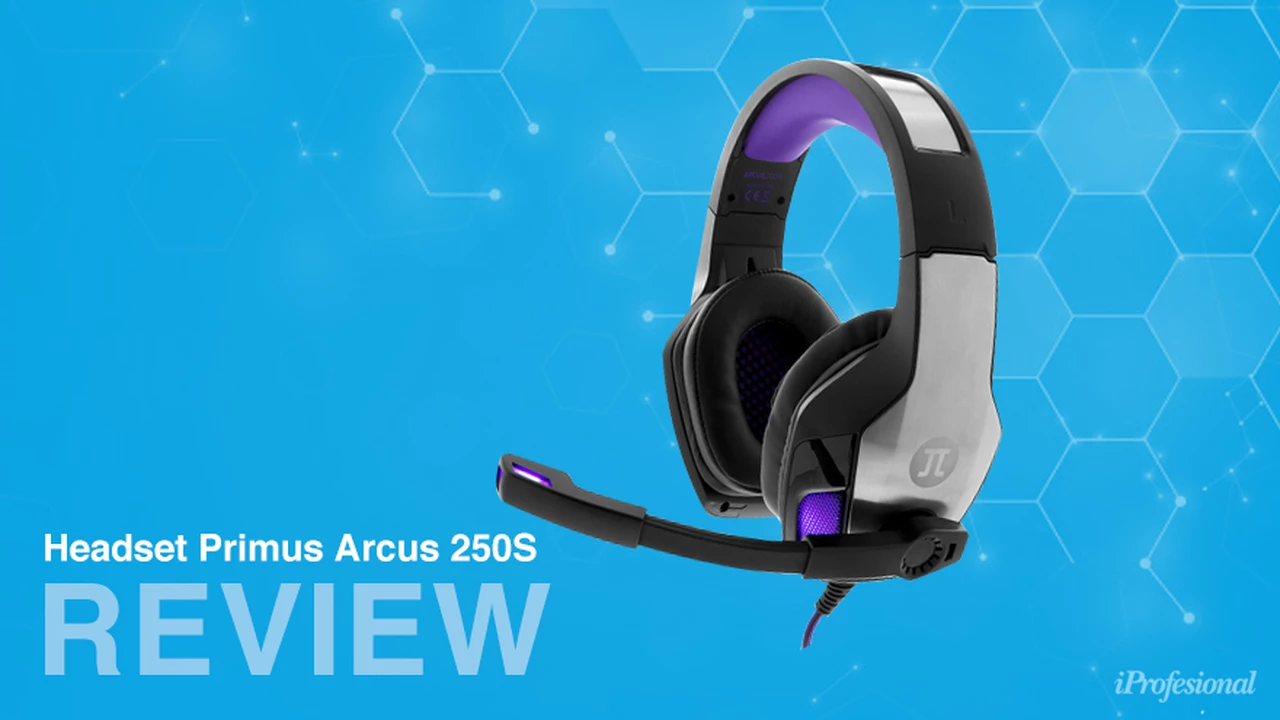 Auriculares con sonido 7.1 para juegos y música: así son los Primus Arcus 250S