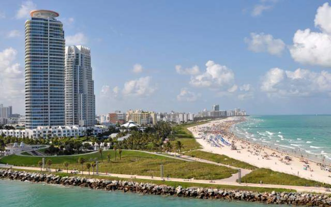 Miami Beach, la ciudad que se construyó en una zona pantanosa ganándole terreno al mar