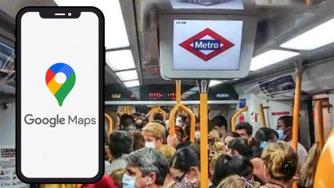 Adiós a las aglomeraciones: así avisa Google Maps la cantidad de pasajeros que viaja en transporte público