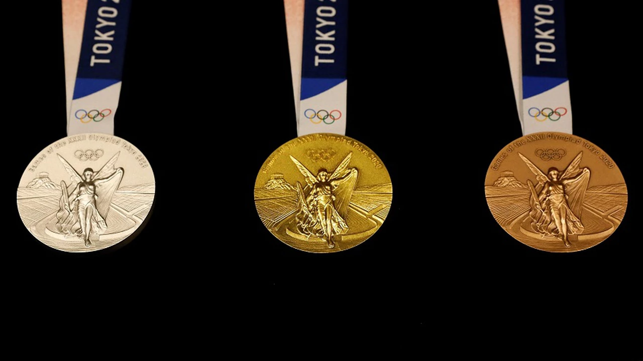 No todo lo que brilla es oro: ¿de qué están hechas las medallas olímpicas?