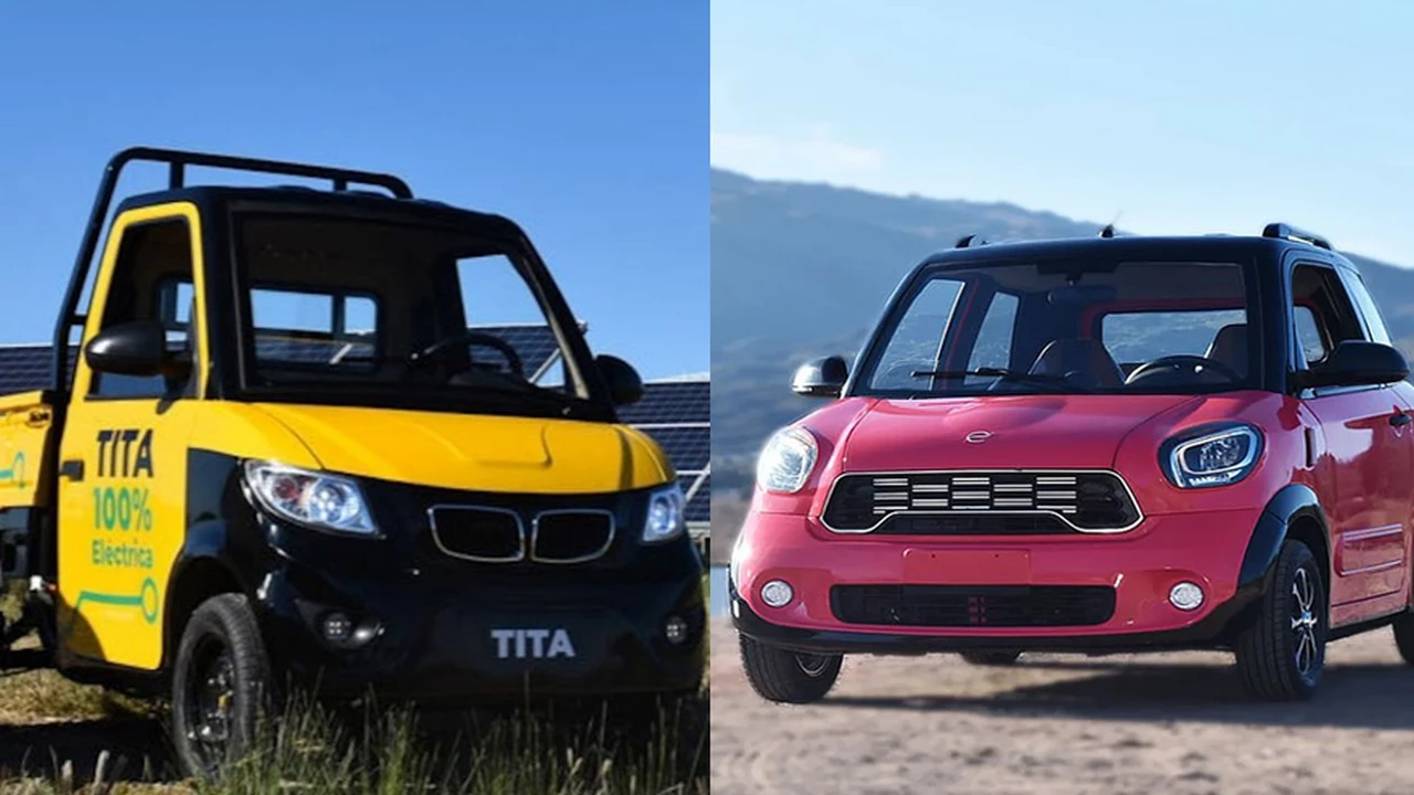 Tito y Tita, el auto y la camioneta eléctrica "made in Argentina": conocé sus precios y características