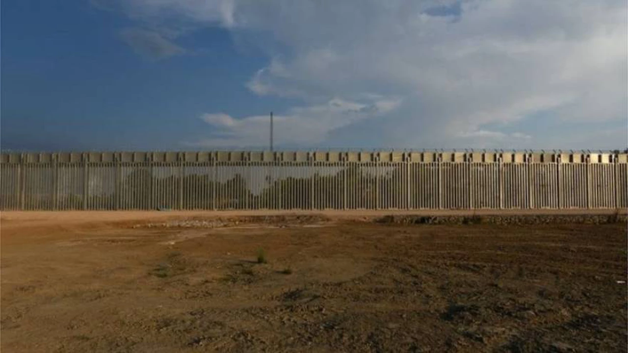 Impactante: así es la valla que instaló Grecia para detener la llegada de refugiados afganos