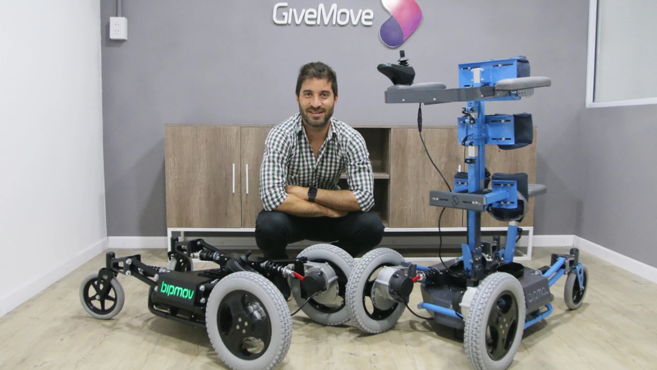 Es un emprendedor entrerriano y fabrica un dispositivo para chicos con discapacidades: empezará a exportarlo