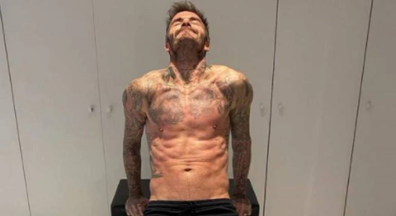 Qué método emplea David Beckham para mantenerse impecable a los 46 años