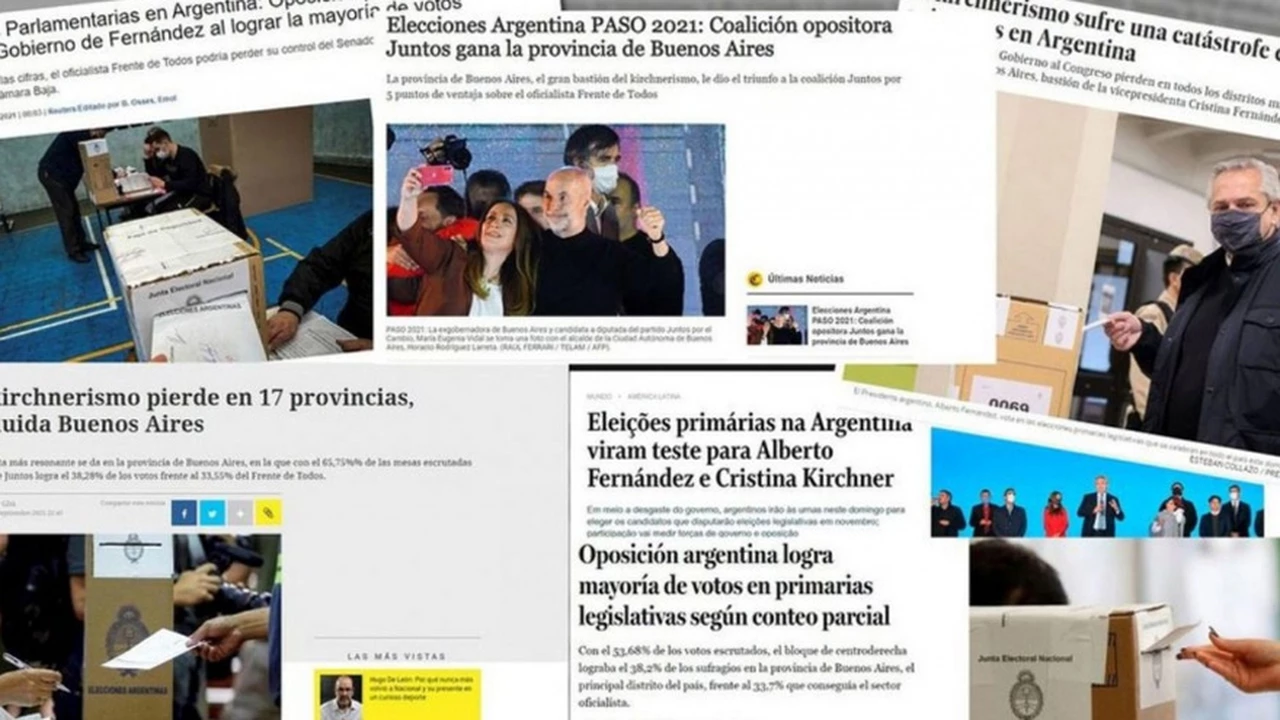"Catástrofe electoral": así vieron los medios extranjeros la derrota del Gobierno en las PASO