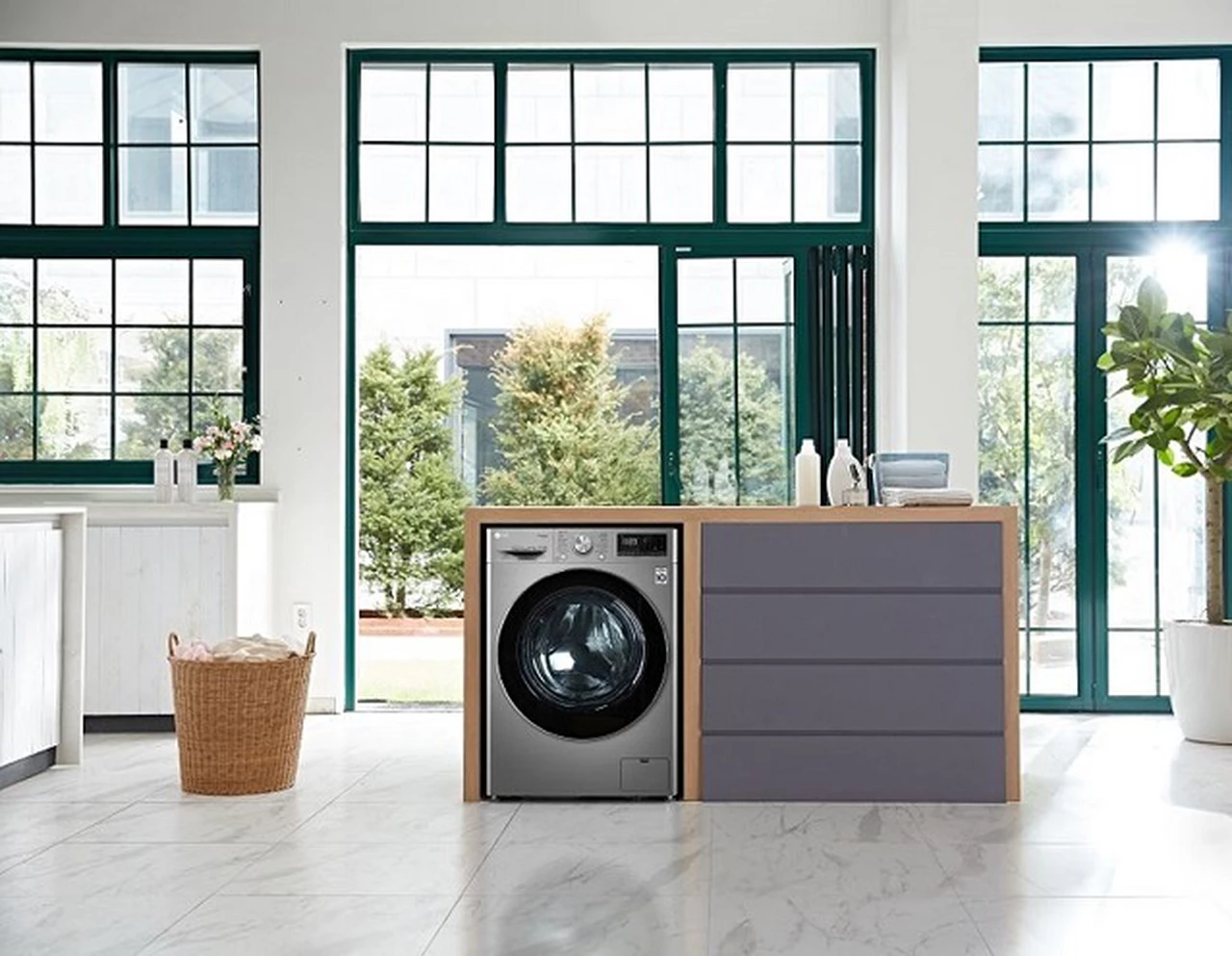 Los lavasecarropas de LG son la solución ideal para ahorrar tiempo y espacio