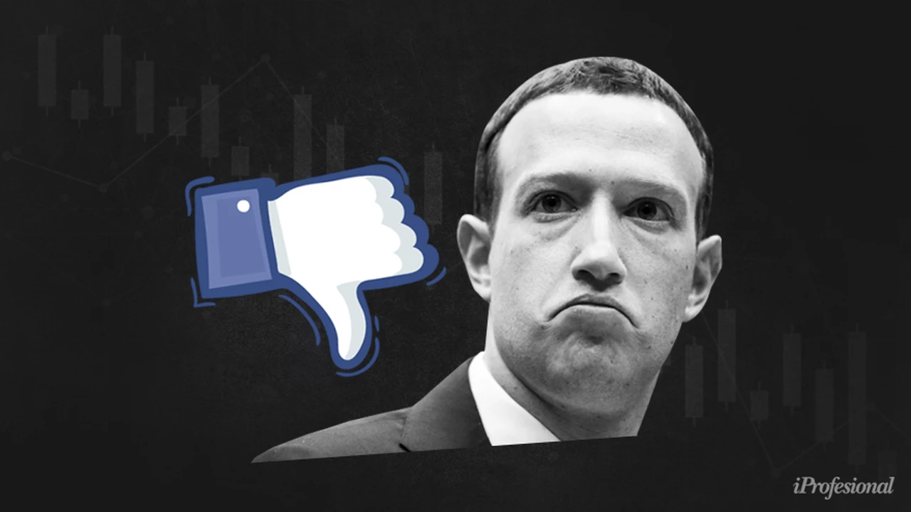 Temblor en el mercado: las claves detrás de la estrepitosa caída de Facebook en la Bolsa