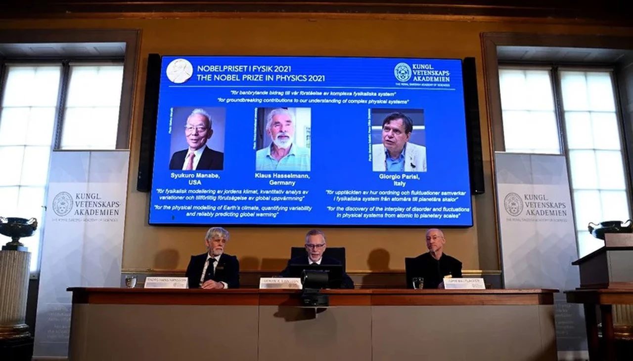 Dos expertos en el clima y un teórico italiano se quedan con el Premio Nobel de Física