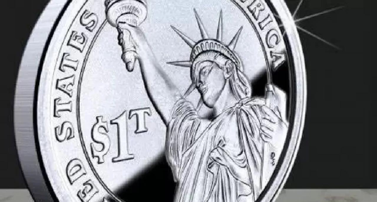 El Tesoro de Estados Unidos planea sacar una moneda de un billón de dólares