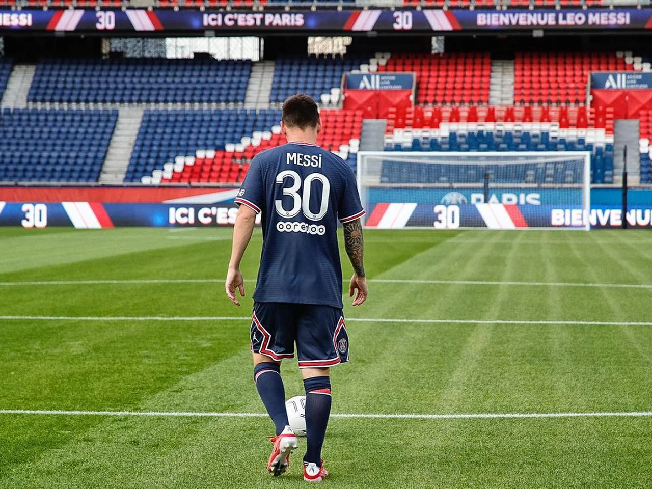 Alerta en PSG: Messi se ausentó del entrenamiento un día antes del partido contra el Lille