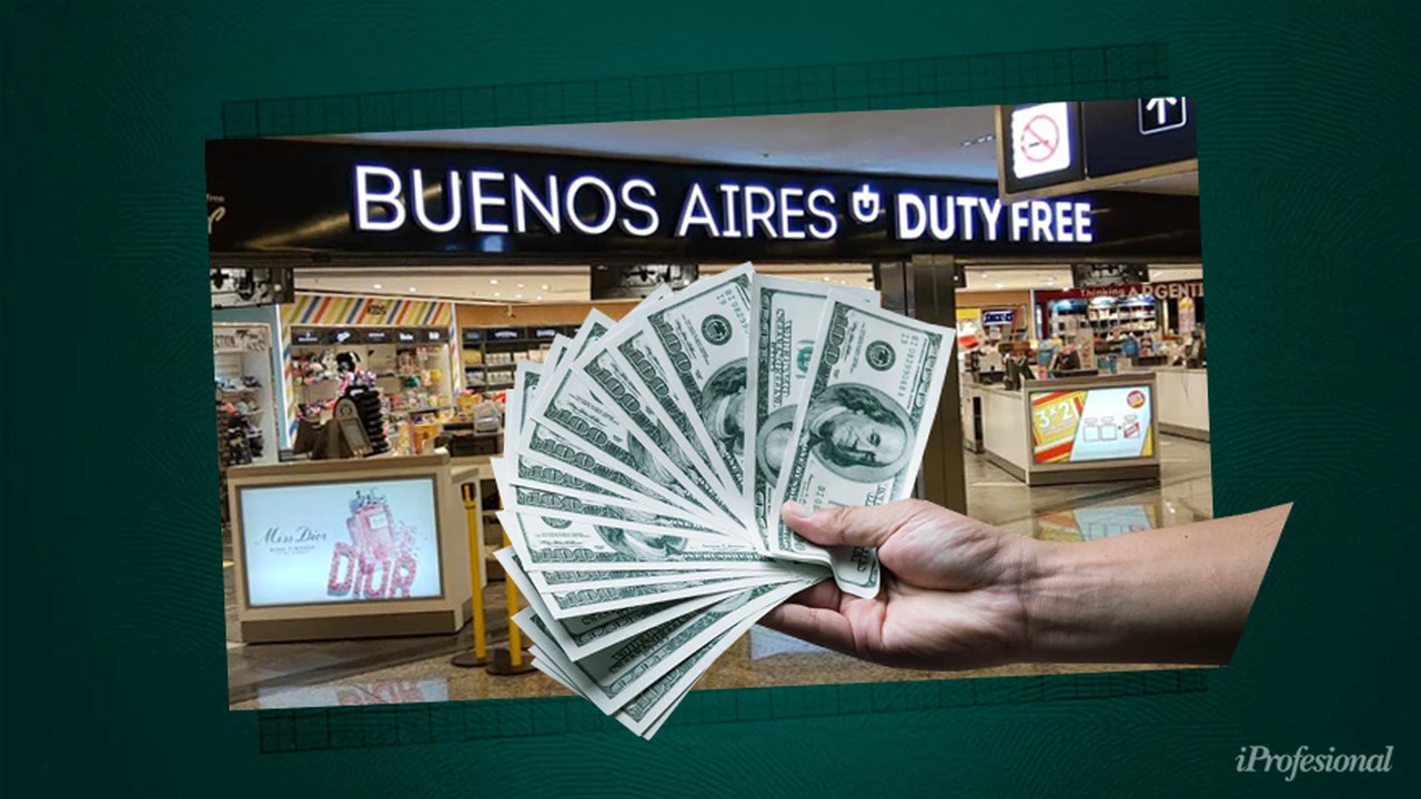 El dólar free shop, cada vez más ventajoso para argentinos: cuesta 57% menos que el blue