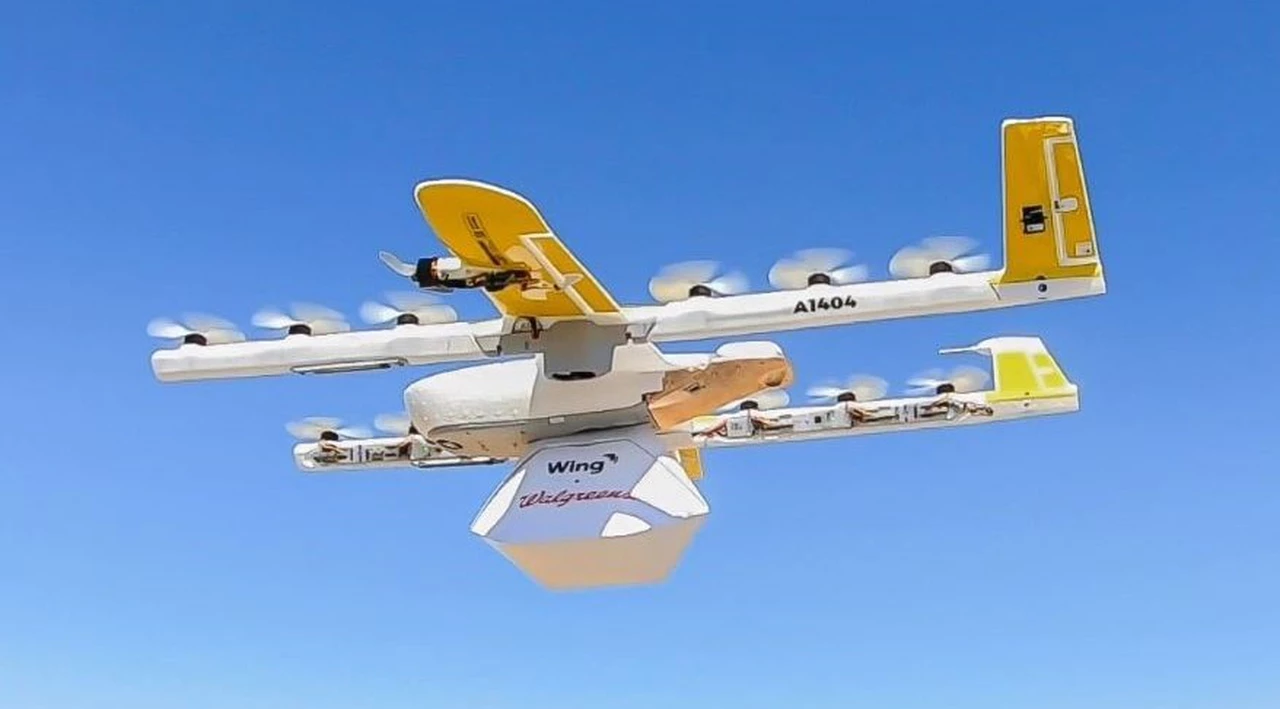 Google prueba drones de reparto para distribuir productos desde los techos de los comercios