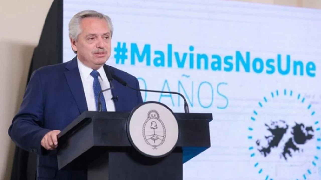 Alberto Fernández: "A las Malvinas no las vamos a cambiar ni por vacunas ni por deudas"