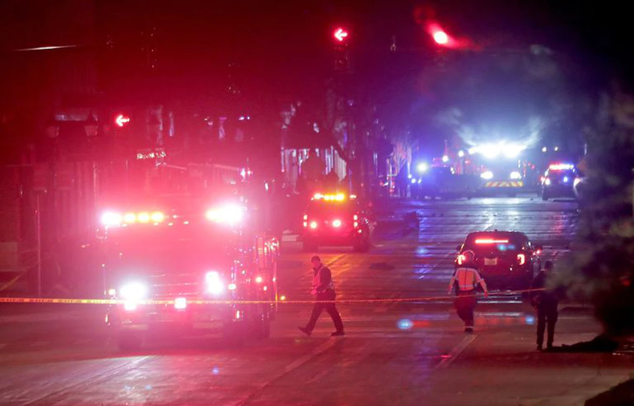 Video: así fue el momento en que una camioneta atropelló a una multitud en EE.UU.