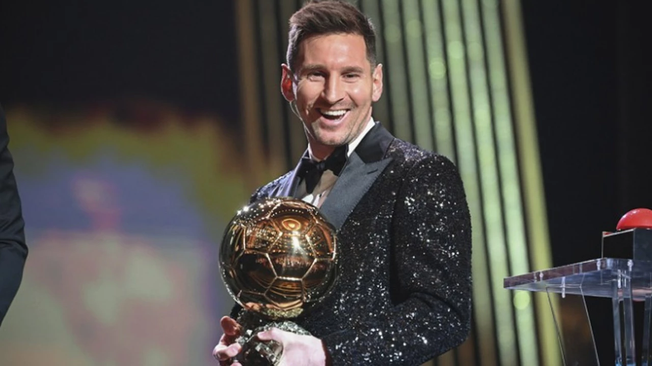 Lionel Messi ganó su séptimo Balón de Oro: "Quiero compartirlo con mis compañeros de la Selección"