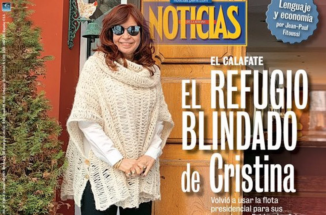 ¡Les respondió!: Cristina Kirchner se refirió a la tapa de una revista que recortó una imagen de su casa de Calafate