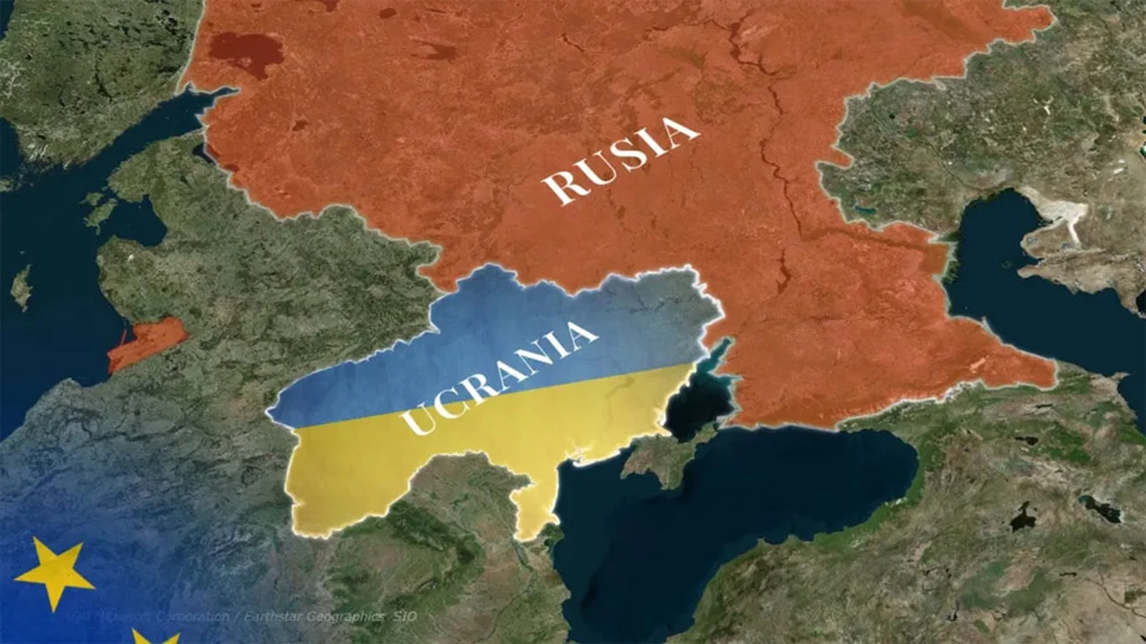 Putin ataca por todos los rincones: este es el mapa de la invasión rusa a Ucrania