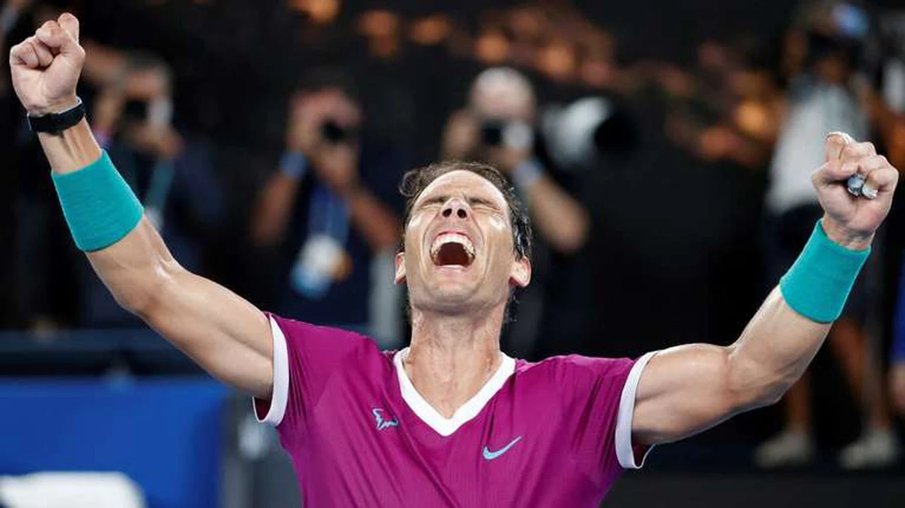 Nadal ganó el Abierto de Australia y es récord con 21 títulos de Grand Slam