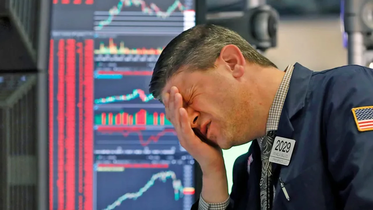 Wall Street se desplomó más de un 3% y las acciones argentinas acompañaron la tendencia