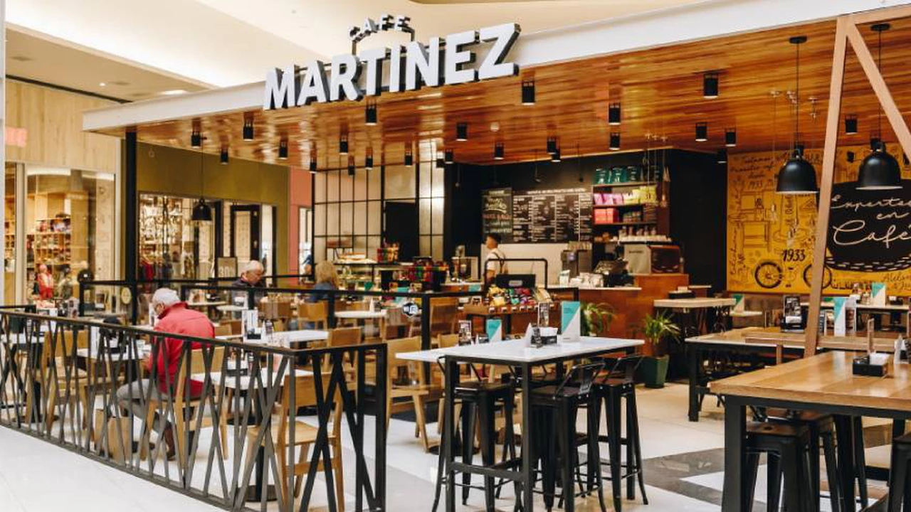 Te sentás y gestionás tu pedido desde el celular: Café Martínez aplicará el modelo "smart" en sus 185 locales