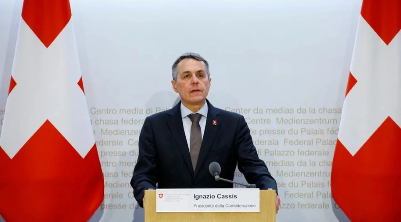 Suiza sanciona a Rusia y congela los activos de Putin y de sus allegados por la guerra en Ucrania