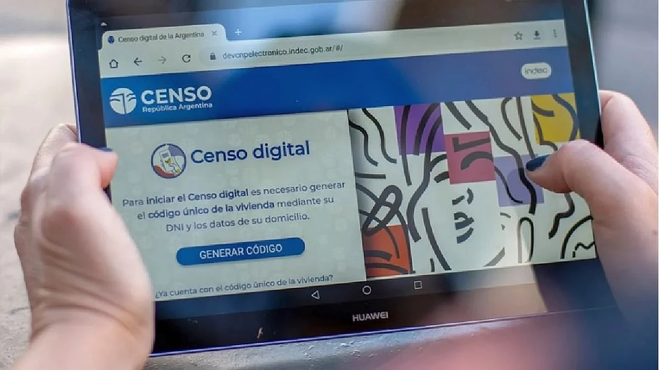 Con su versión digital, arranca la primera etapa del censo nacional